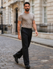 Refined Pleated Trouser