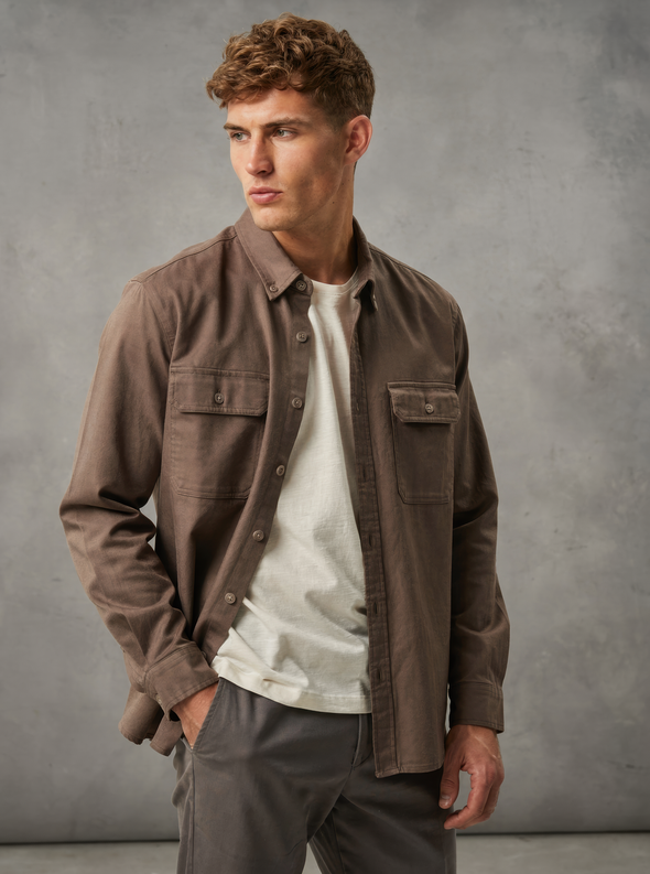 Structured Lyocell Overshirt