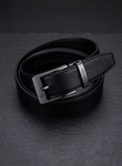 Classic Leather Belt – Black